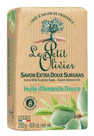 Extra Mild Surgras Soap Sweet Almond Oil 250g