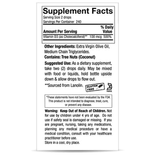 Liquid Vitamin D3 Drops 15ml