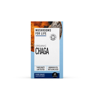 Chaga Pure Grade Extract 60 Capsules