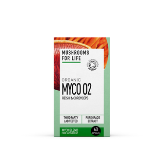 Myco O2 Cordyceps and Reishi Blend 60 Capsules