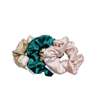 Style and Protect Silk Scrunchie Trio