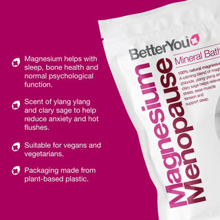Magnesium Menopause Bath Flakes 750g