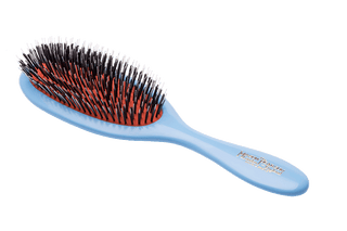 Handy Bristle Nylon Blue Hairbrush