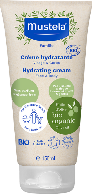 Bio Organic Hydrating Cream For Face & Body 150ml