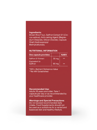 Saffron Bioactive 30 capsules