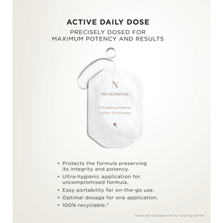 The Elemental Exfoliating Refiner 30 Dose
