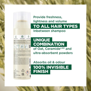 Ultra-Gentle Dry Shampoo - All Hair Types - with Oat & Ceramide 250ml