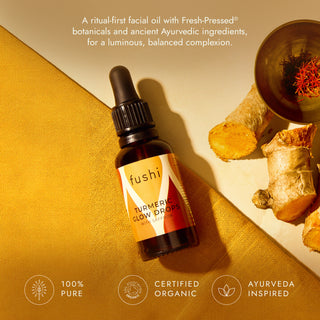 Turmeric Glow Drops With Saffron