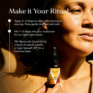 Turmeric Glow Drops With Saffron