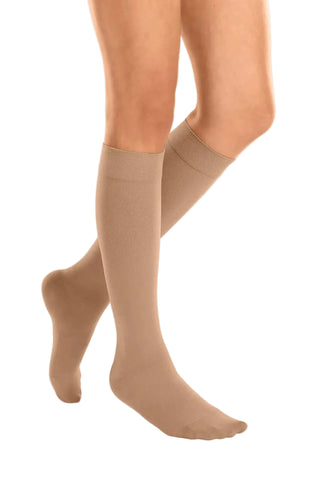 Cotton CC1 Below Knee Petite Closed Toe Caramel Size IV
