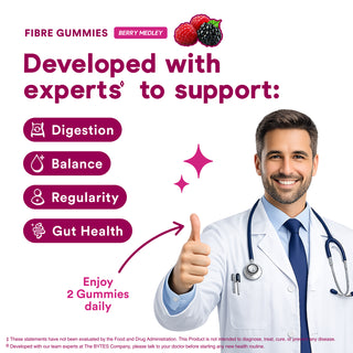 Fibre Bytes 60 Berry Medley Gummies