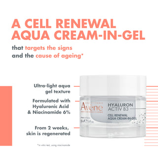 Hyaluron Activ B3 Aqua Cream-In-Gel For Ageing Skin 50ml