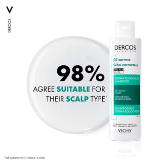 Dercos Oil Control Corrector Shampoo 200ml