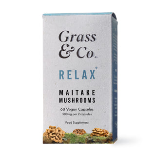 Relax Maitake Mushrooms With Ashwagandha + Magnesium 60 Capsule
