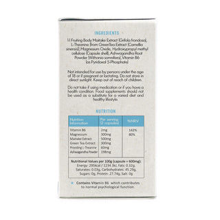 Relax Maitake Mushrooms With Ashwagandha + Magnesium 60 Capsule