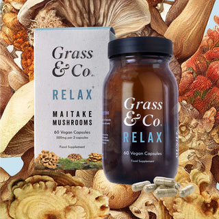 Relax Maitake Mushrooms With Ashwagandha + Magnesium 60 Capsule