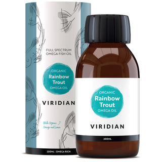 100% Organic Scandinavian Rainbow Trout Oil 200ml