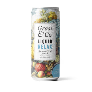 Liquid Relax Peach, Chamomile & Reishi Nootropic Drink 250ml