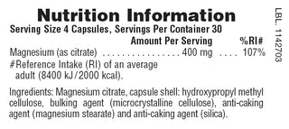 Magnesium Capsules
