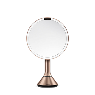 Sensor Mirror Round Rose Gold