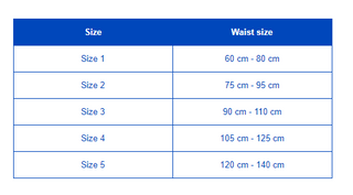 LombaStab Lumbar Belt 21cm Size 1