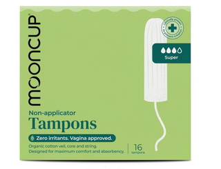 Naked Tampons Medium Absorbency 16 packs