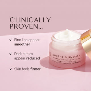 Soothe & Smooth Hyaluronic Brightening Eye Complex 14ml