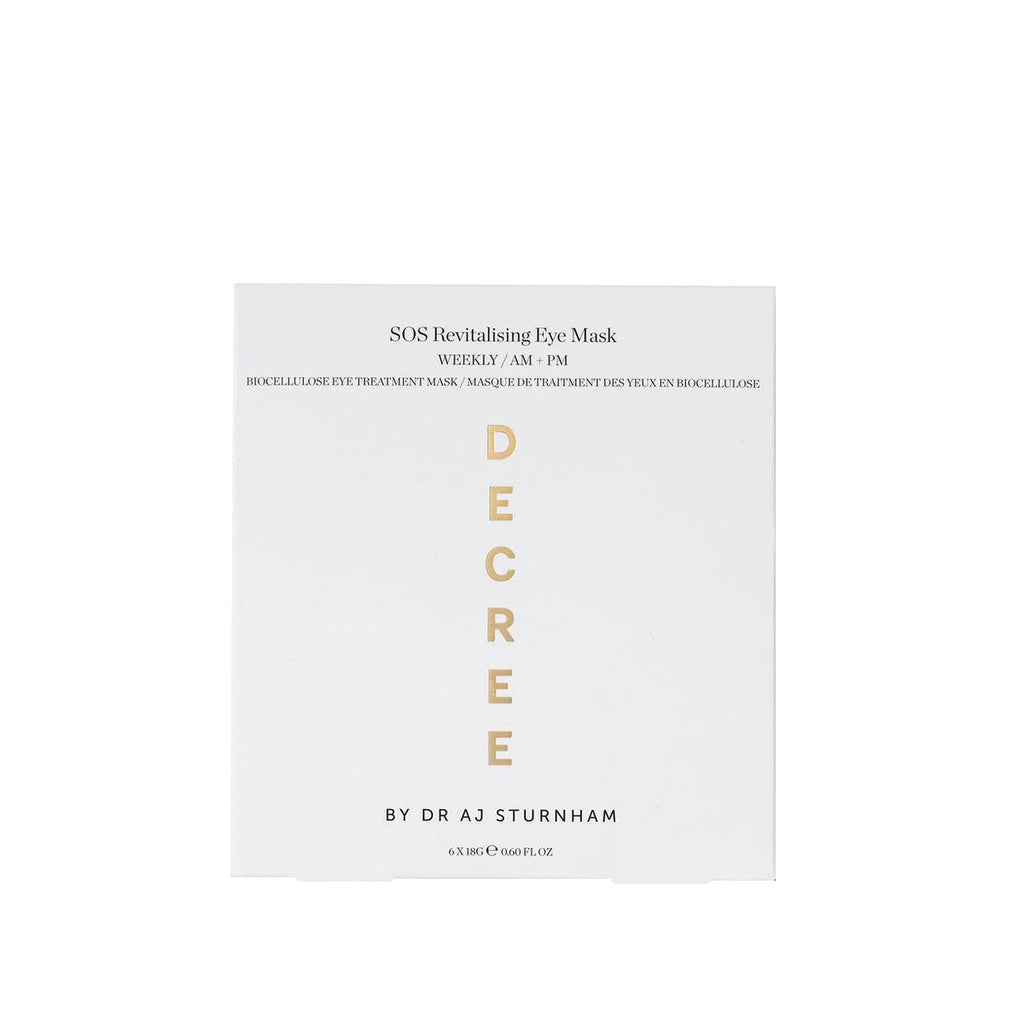 DECREE Sos Revitalising Eye Mask 6 units John Bell & Croyden
