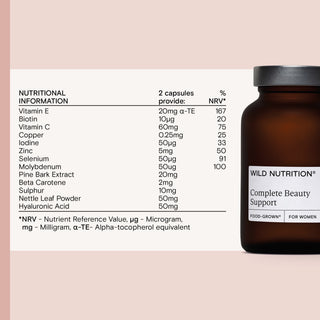 Food-Grown® Complete Beauty Support 60 Capsules