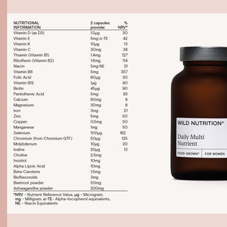 Food-Grown® Women's Daily Multi Nutrient 60 Capsules