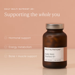 Food-Grown® Women's 45+ Daily Multi Nutrient 60 Capsules
