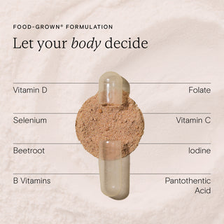 Food-Grown Fertility Support for Women 60 Capsules