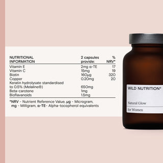 Food-Grown® Natural Glow 60 Capsules