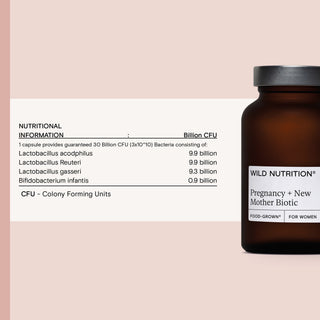 Food-Grown® Pregnancy + New Mother Biotic 30 capsules