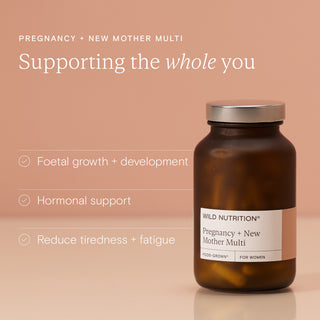 Food-Grown® Pregnancy + New Mother Multi 90 Capsules