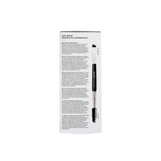 Soft Brow - Define & Fill Powder Duo - Black Brown 1 Item