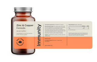 Zinc & Copper Formula 30 Capsules