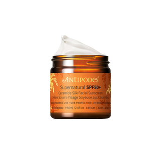 Supernatural SPF-50+ Ceramide Silk Facial Sunscreen 60ml