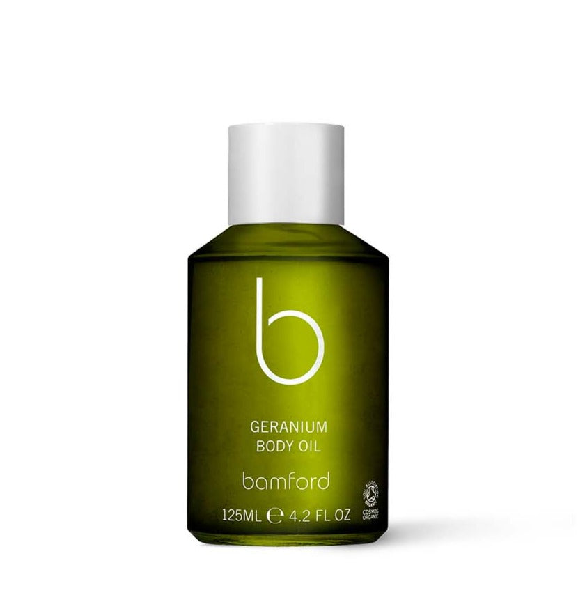 BAMFORD Geranium Body Oil 125ml John Bell & Croyden