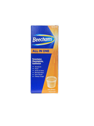 All In One Cough Cold & Flu Liquid 160ml