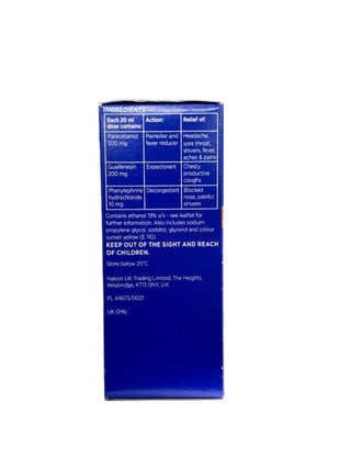 All In One Cough Cold & Flu Liquid 160ml