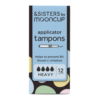 Applicator Tampons Heavy 12 Item