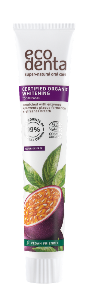 Organic Whitening Passion Fruit Toothpaste 75ml
