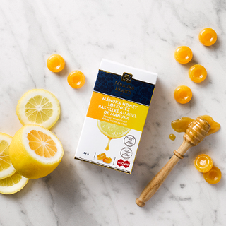 Mānuka Honey & Lemon Lozenges 65g