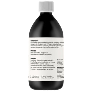 Liposomal Ashwagandha 200mg & L'Theanine 200mg – Coffee & Vanilla Flavour 250ml