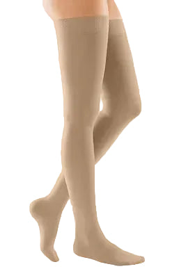 Duomed CCL 2 Thigh Length Topband Closed Toe Sand Medium