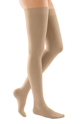 Duomed CCL 2 Thigh Length Topband Closed Toe Sand XXLarge
