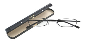 Slim Reading Glasses Black +1.00