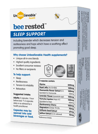 Bee Rested 20 Capsule