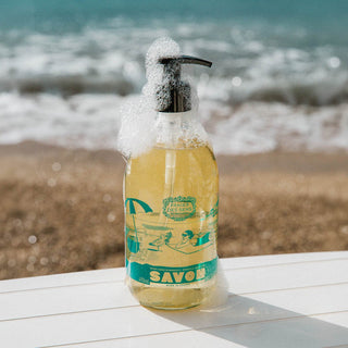 Savon Liquid Marseille Soap In Glass Olive - 490ml